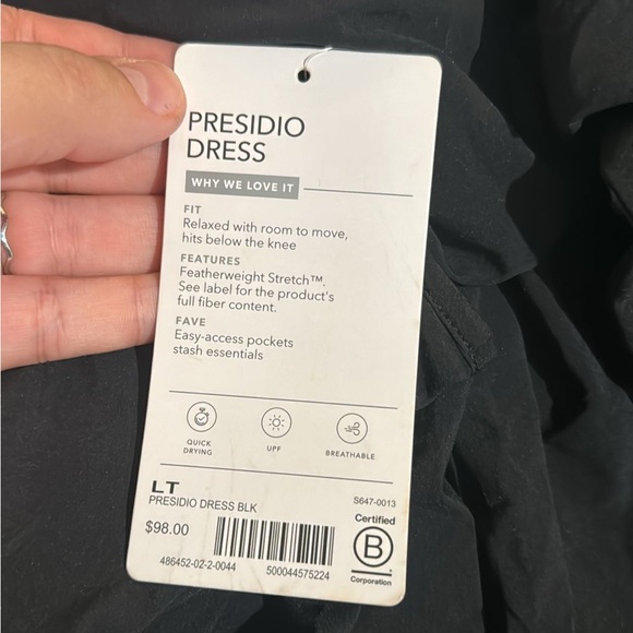 Athleta Presidio Dress // Black #486452 - Picture 15 of 16